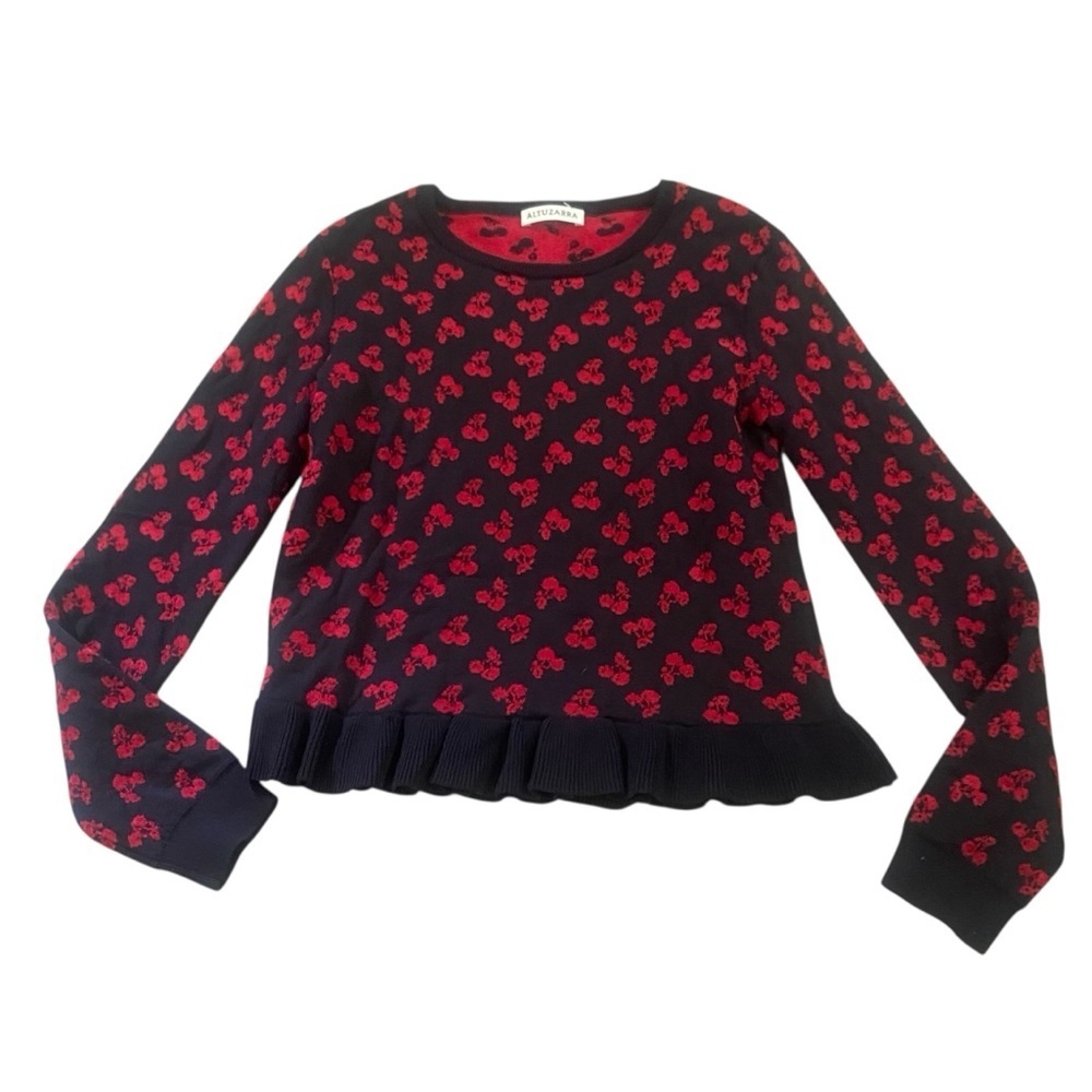 Altuzarra Women's Clifton Cherry Sweater Sz M